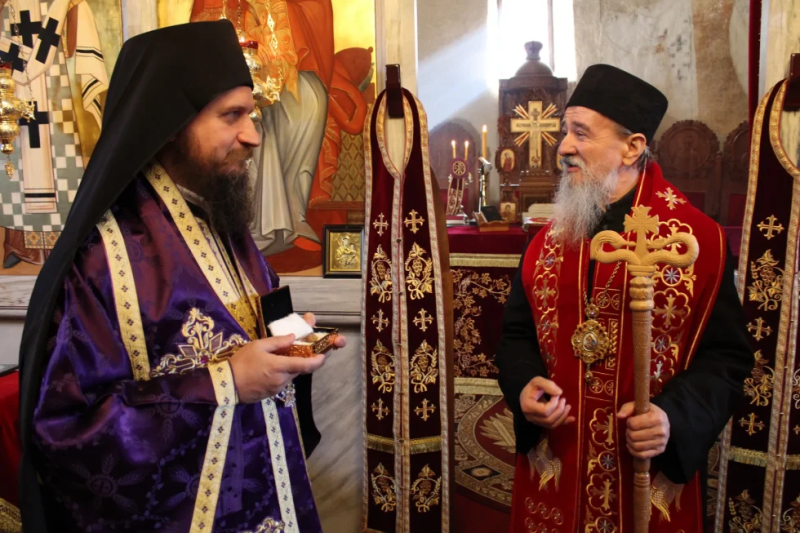 Манастир Милешева добио на дар део моштију Медљанских мученика